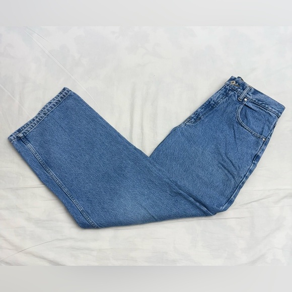 Y2K Anchor Blue “HUGE” Jeans - Picture 1 of 3